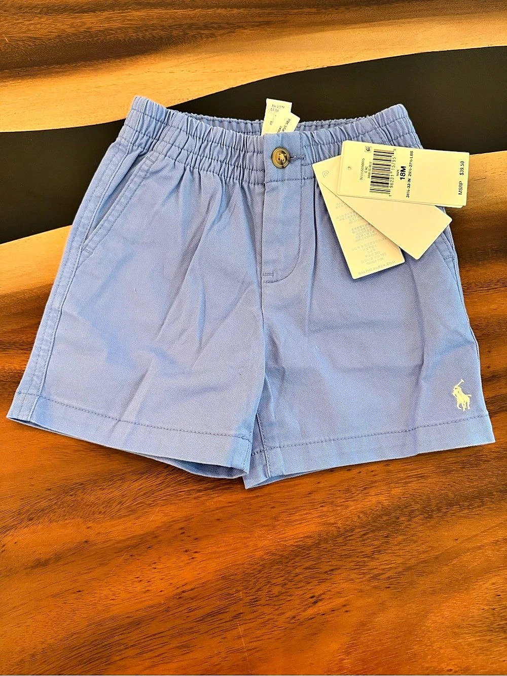 Polo Ralph Lauren Boys 18M Blue Shorts
